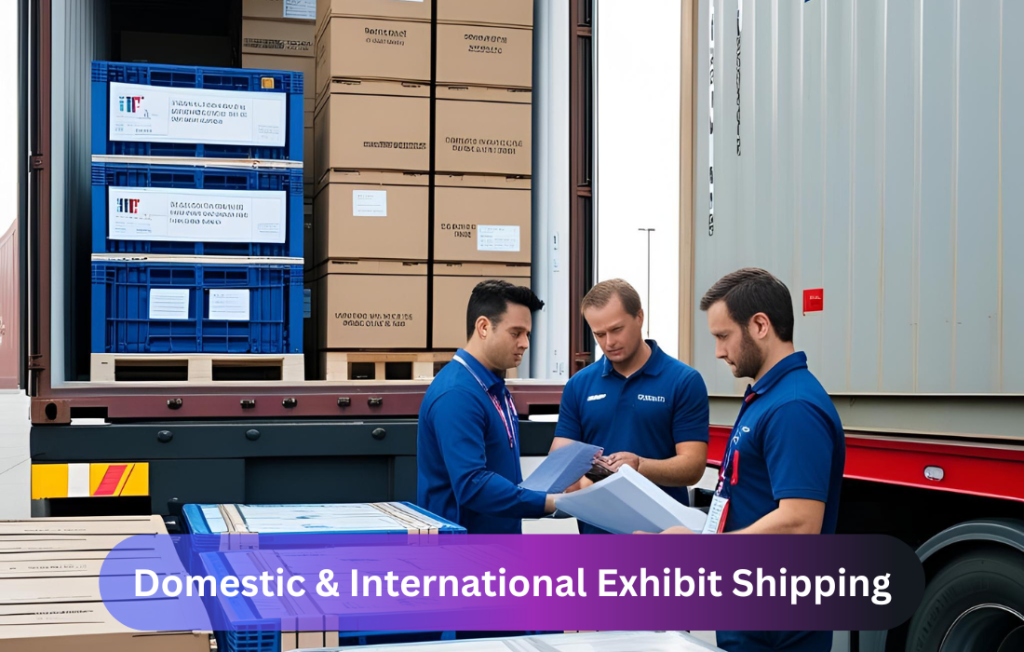Domestic & International Exhibit Shipping
